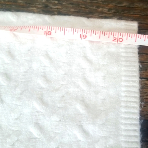 Modern Minimalist Cropped Knit Sweater | Oversized Boxy Textured Sleeves - Picture 15 of 15